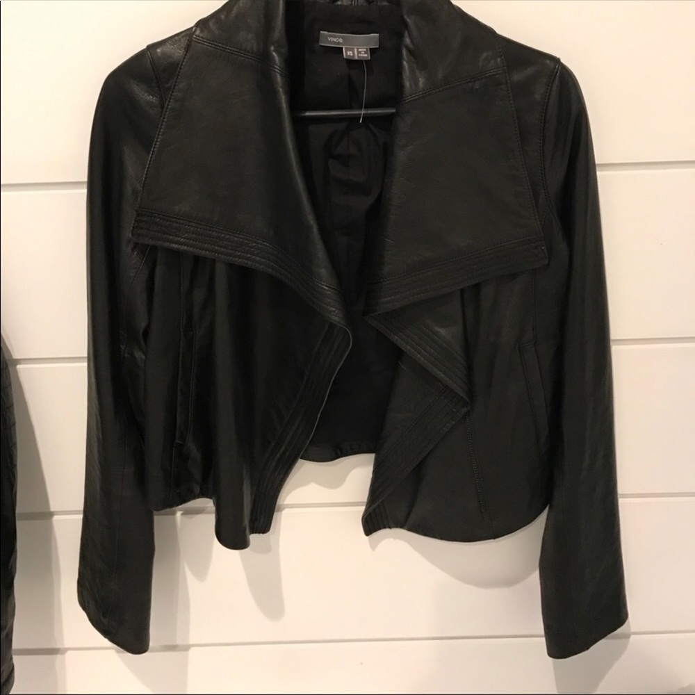 Vince leather jacket